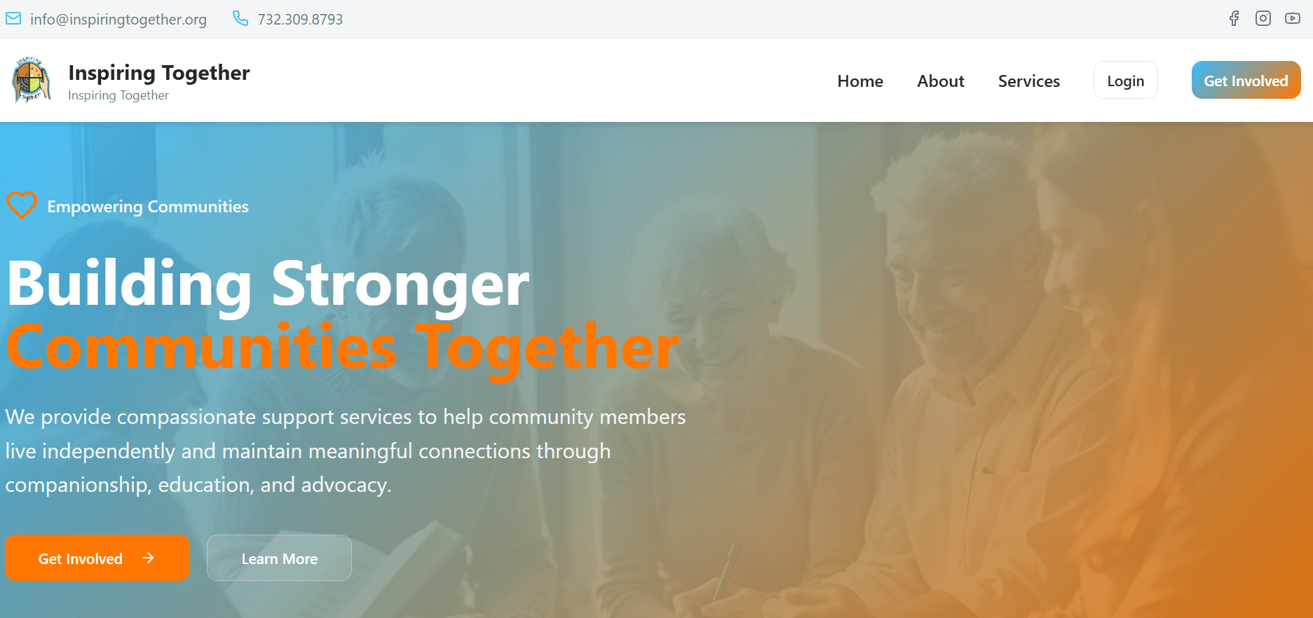 Inspiring Together – NGO Volunteer & Senior Citizen Platform